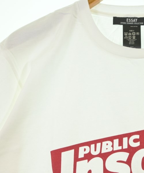 ESSAY（エッセイ）Tシャツ・カットソー 白 サイズ:2(M位) メンズ/2200617520412