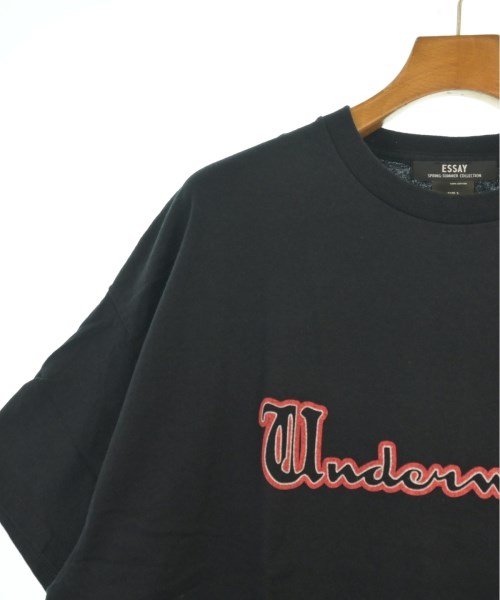 ESSAY（エッセイ）Tシャツ・カットソー 黒 サイズ:3(L位) メンズ/2200617520450