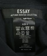 ESSAY（エッセイ）Tシャツ・カットソー 黒 サイズ:2(M位) メンズ/2200617520474