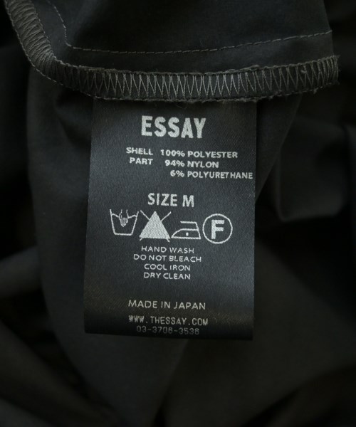 ESSAY（エッセイ）ブルゾン 黒 サイズ:M メンズ/2200622531113