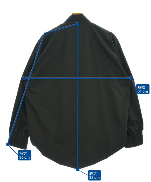 ESSAY（エッセイ）ブルゾン 黒 サイズ:M メンズ/2200622531113