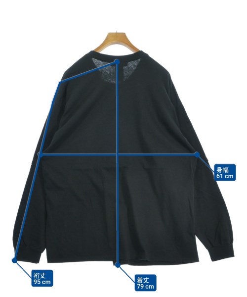 ESSAY（エッセイ）Tシャツ・カットソー 黒 サイズ:3(L位) メンズ/2200625951062