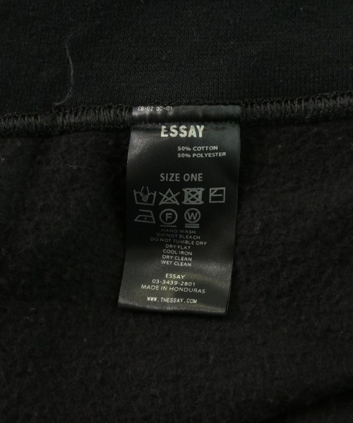 ESSAY（エッセイ）パーカー 黒 サイズ:F メンズ/2200632117031