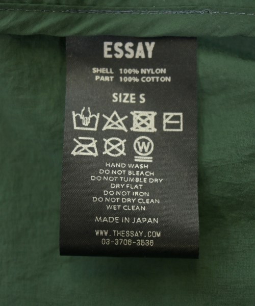 ESSAY（エッセイ）その他 緑 サイズ:S メンズ/2200611882080