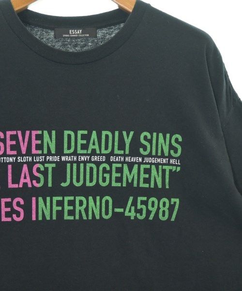 ESSAY（エッセイ）Tシャツ・カットソー 黒 サイズ:-(XXL位) メンズ/2200718489076