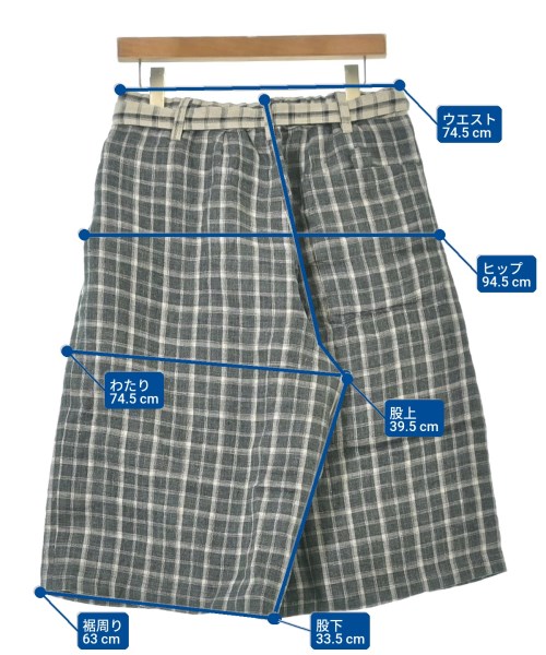 ESSAY（エッセイ）ショートパンツ グレー サイズ:2(M位) メンズ/2200648286394