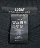 ESSAY（エッセイ）スウェット 黒 サイズ:3(L位) メンズ/2200651038010