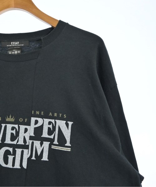 ESSAY（エッセイ）Tシャツ・カットソー 黒 サイズ:2(M位) メンズ/2200651038027