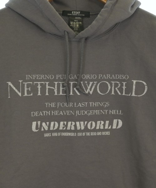 ESSAY（エッセイ）パーカー グレー サイズ:3(L位) メンズ/2200667011113