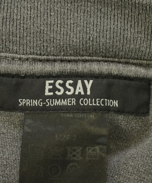 ESSAY（エッセイ）Tシャツ・カットソー グレー サイズ:2(M位) メンズ/2200730396024