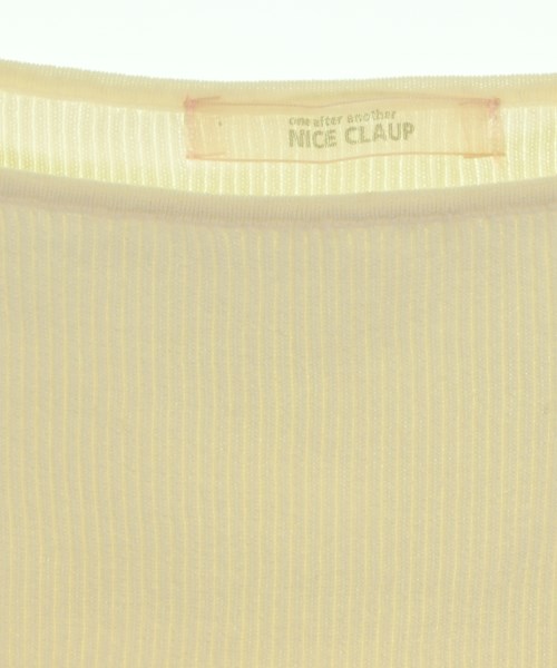 one after another NICE CLAUP（ワンアフターアナザーナイスクラップ）ニット・セーター 白 サイズ:F レディース/2200620178037