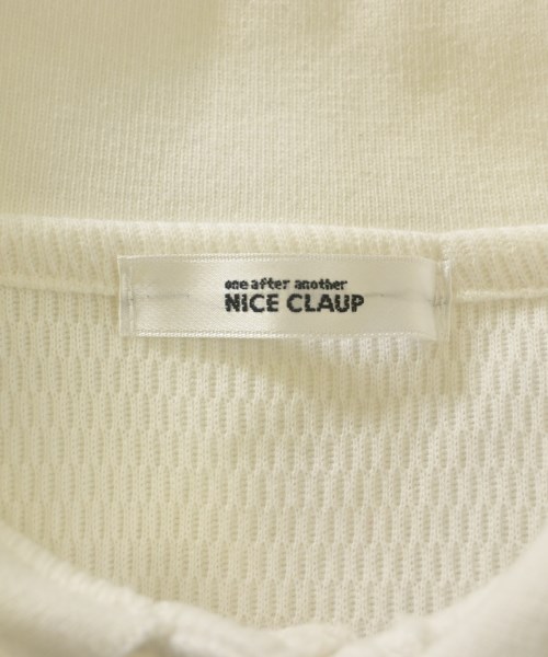 one after another NICE CLAUP（ワンアフターアナザーナイスクラップ）ポロシャツ 白 サイズ:F レディース/2200620178051