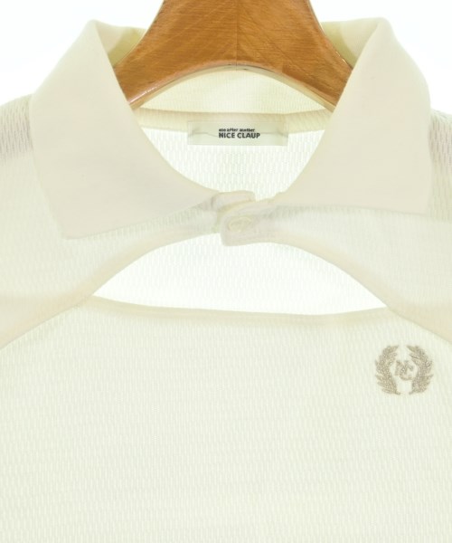 one after another NICE CLAUP（ワンアフターアナザーナイスクラップ）ポロシャツ 白 サイズ:F レディース/2200620178051