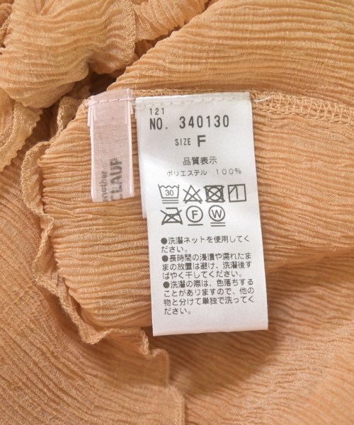 one after another NICE CLAUP（ワンアフターアナザーナイスクラップ）ブラウス オレンジ サイズ:F レディース/2200620178075