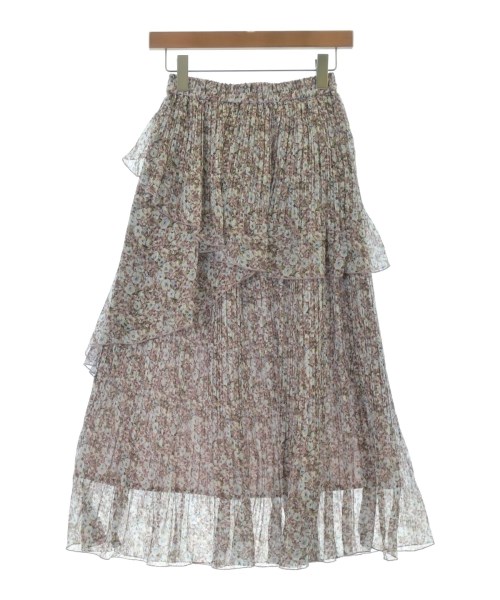 one after another NICE CLAUP（ワンアフターアナザーナイスクラップ）ロング・マキシ丈スカート 赤 サイズ:F レディース/2200620178099