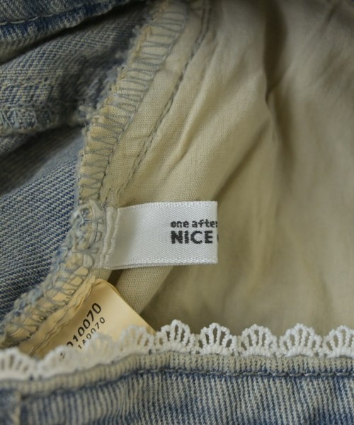 one after another NICE CLAUP（ワンアフターアナザーナイスクラップ）ミニスカート 青 サイズ:F レディース/2200633657154
