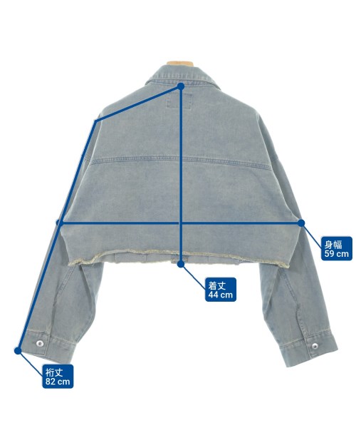 one after another NICE CLAUP（ワンアフターアナザーナイスクラップ）デニムジャケット 青 サイズ:F レディース/2200633657161