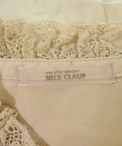 one after another NICE CLAUP（ワンアフターアナザーナイスクラップ）ブラウス ベージュ サイズ:F レディース/2200623076040