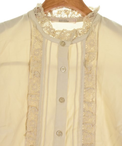 one after another NICE CLAUP（ワンアフターアナザーナイスクラップ）ブラウス ベージュ サイズ:F レディース/2200623076040