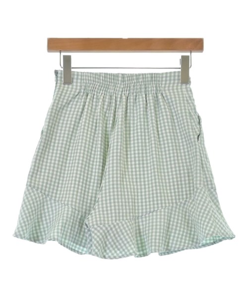 one after another NICE CLAUP（ワンアフターアナザーナイスクラップ）ショートパンツ 緑 サイズ:F レディース/2200610219016