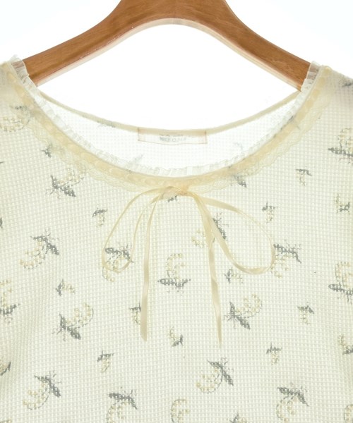 one after another NICE CLAUP（ワンアフターアナザーナイスクラップ）Tシャツ・カットソー 白 サイズ:F レディース/2200611437020