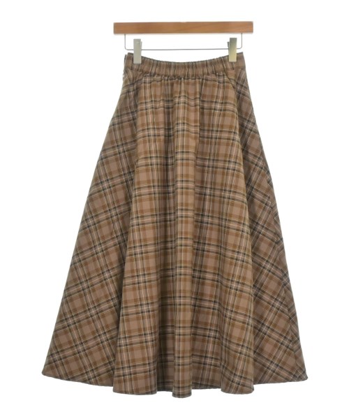 one after another NICE CLAUP（ワンアフターアナザーナイスクラップ）ロング・マキシ丈スカート 茶 サイズ:F レディース/2200621370010