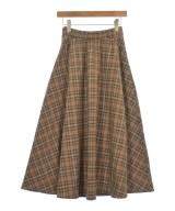 one after another NICE CLAUP（ワンアフターアナザーナイスクラップ）ロング・マキシ丈スカート 茶 サイズ:F レディース/2200621370010