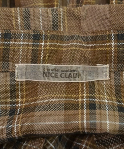 one after another NICE CLAUP（ワンアフターアナザーナイスクラップ）カジュアルシャツ 茶 サイズ:F レディース/2200621370027
