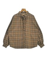 one after another NICE CLAUP（ワンアフターアナザーナイスクラップ）カジュアルシャツ 茶 サイズ:F レディース/2200621370027