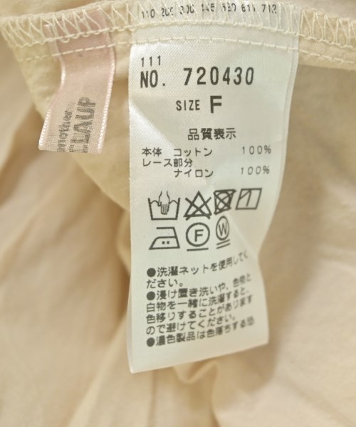 one after another NICE CLAUP（ワンアフターアナザーナイスクラップ）ワンピース ベージュ サイズ:F レディース/2200621370034