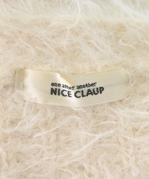 one after another NICE CLAUP（ワンアフターアナザーナイスクラップ）カーディガン 白 サイズ:F レディース/2200669494105