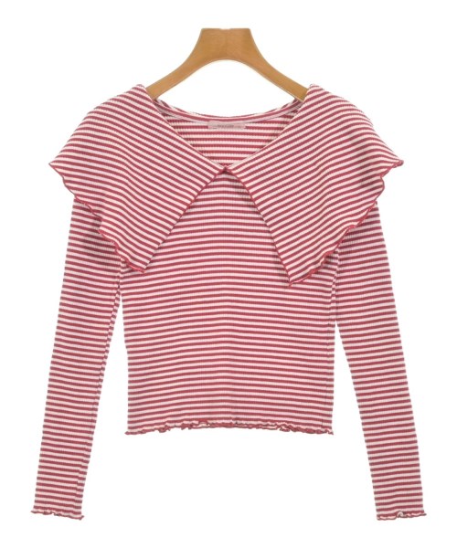 one after another NICE CLAUP(ワンアフターアナザーナイスクラップ)ニット・セーター 赤 サイズ:F/2200672576331