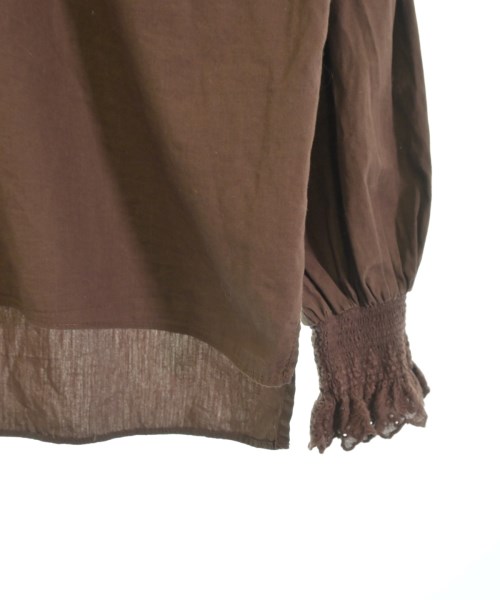 one after another NICE CLAUP（ワンアフターアナザーナイスクラップ）ブラウス 茶 サイズ:F レディース/2200677087054