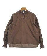 one after another NICE CLAUP（ワンアフターアナザーナイスクラップ）ブラウス 茶 サイズ:F レディース/2200677087054