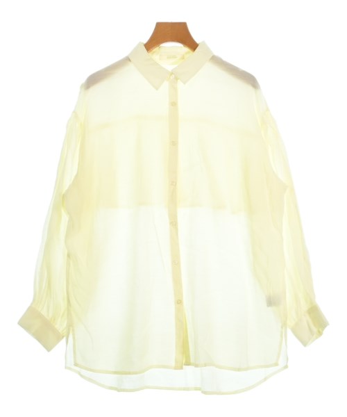 one after another NICE CLAUP(ワンアフターアナザーナイスクラップ)カジュアルシャツ 黄 サイズ:F/2200649035069