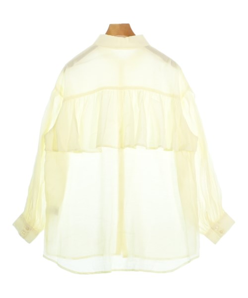 one after another NICE CLAUP（ワンアフターアナザーナイスクラップ）カジュアルシャツ 黄 サイズ:F レディース/2200649035069