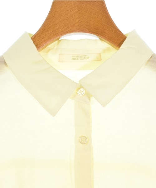 one after another NICE CLAUP（ワンアフターアナザーナイスクラップ）カジュアルシャツ 黄 サイズ:F レディース/2200649035069