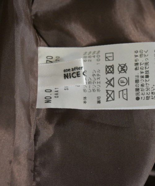 one after another NICE CLAUP（ワンアフターアナザーナイスクラップ）ワンピース 茶 サイズ:F レディース/2200659516022