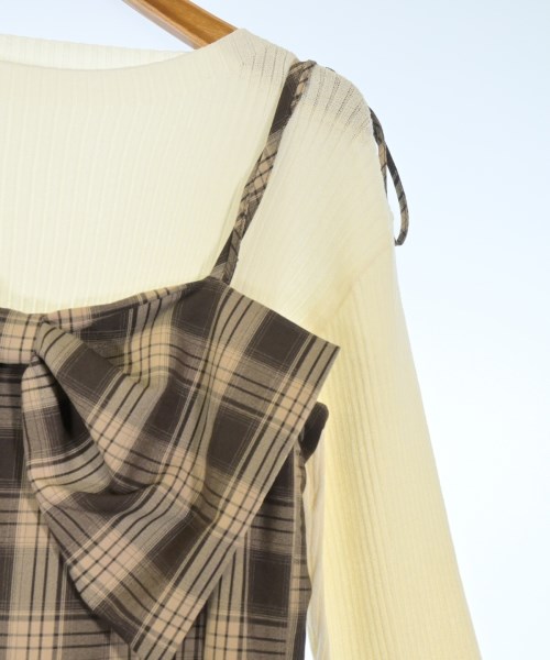 one after another NICE CLAUP（ワンアフターアナザーナイスクラップ）ワンピース 茶 サイズ:F レディース/2200659516022