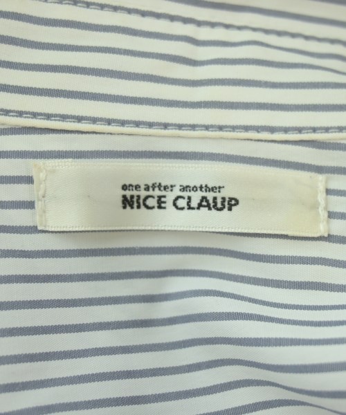one after another NICE CLAUP（ワンアフターアナザーナイスクラップ）カジュアルシャツ 白 サイズ:F レディース/2200714382036