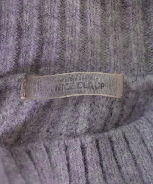 one after another NICE CLAUP（ワンアフターアナザーナイスクラップ）ニット・セーター 紫 サイズ:F レディース/2200711303034