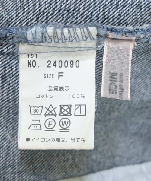 one after another NICE CLAUP（ワンアフターアナザーナイスクラップ）デニムジャケット 青 サイズ:F レディース/2200702746017