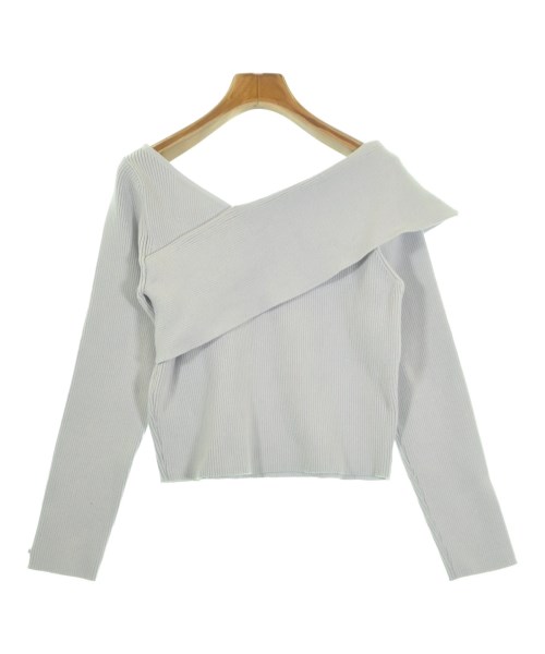 one after another NICE CLAUP（ワンアフターアナザーナイスクラップ）ニット・セーター 白 サイズ:F レディース/2200659427014