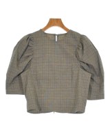 one after another NICE CLAUP（ワンアフターアナザーナイスクラップ）ブラウス 茶 サイズ:F レディース/2200660393117