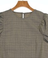 one after another NICE CLAUP（ワンアフターアナザーナイスクラップ）ブラウス 茶 サイズ:F レディース/2200660393117