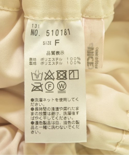 one after another NICE CLAUP（ワンアフターアナザーナイスクラップ）ショートパンツ 白 サイズ:F レディース/2200662123392