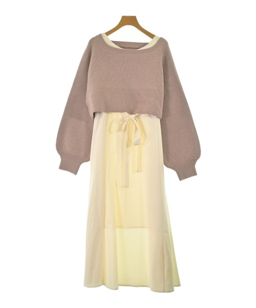 one after another NICE CLAUP(ワンアフターアナザーナイスクラップ)ワンピース ピンク サイズ:M/M/2200666027054