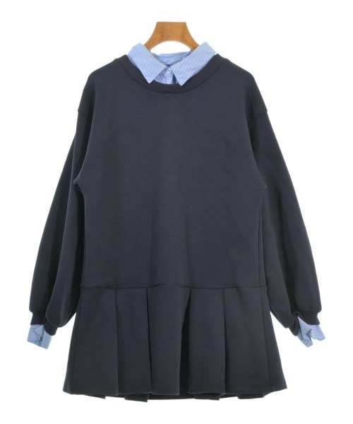 one after another NICE CLAUP(ワンアフターアナザーナイスクラップ)ワンピース 紺 サイズ:F/2200666537102