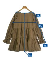 one after another NICE CLAUP（ワンアフターアナザーナイスクラップ）ブラウス 茶 サイズ:F レディース/2200723738039
