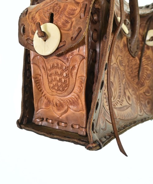 Carving Tribes（カービングトライブス）ハンドバッグ 茶 サイズ:- レディース/2200608581132